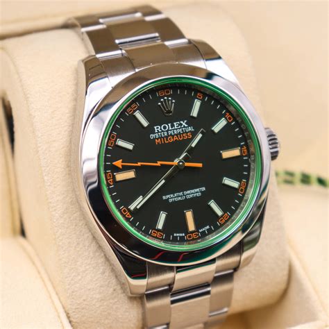 mens rolex 116400gv milgauss|Milgauss Rolex price.